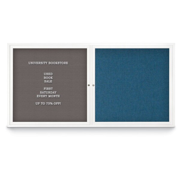 Corkboard, Surf/Black, 60"x36"
